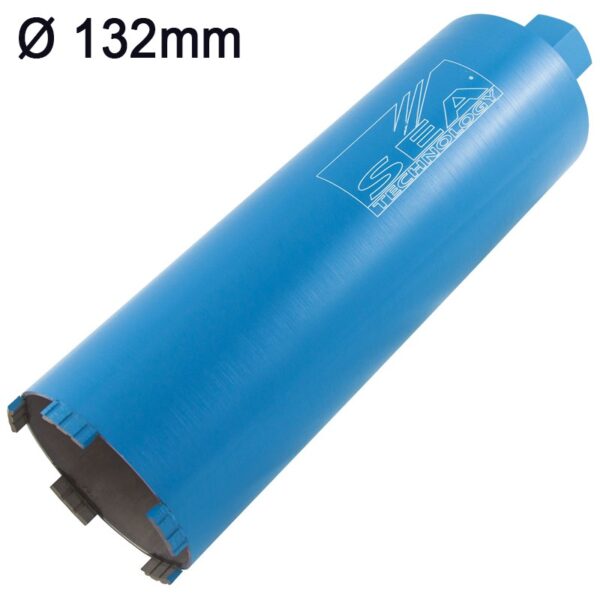 CoronadiamantataaseccoSeaTechnologyTre300percementoarmatoattacco1.1/4",132mm