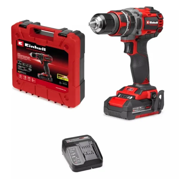 EINHELLTRAPANOAVVITATOREAPERCUSSIONETP-CD18/60Li-iBL(1x2,0Ah)