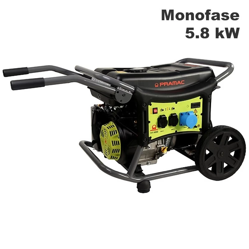 GeneratoredicorrenteabenzinaPramacWX6200Monofase5.8KwconAVR