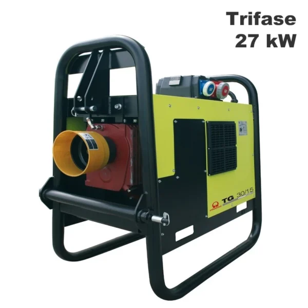 GeneratoredicorrenteacardanopertrattoriPramacTG30/15Trifase27kWconAVReprotezioniIP44