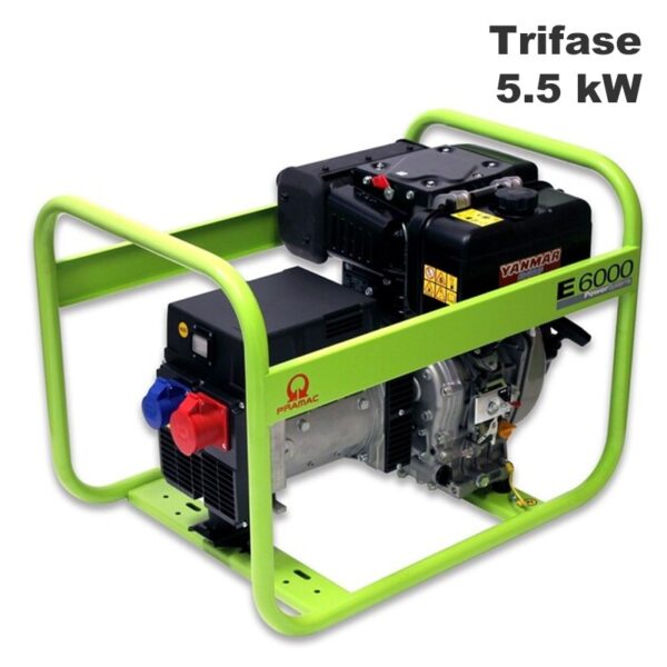 GeneratoredicorrentedieselPramacE6000Trifase5.5kW