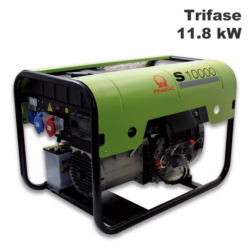 GeneratoredicorrentedieselPramacS10000Trifase11.8kWconregolatoreautomaticotensione