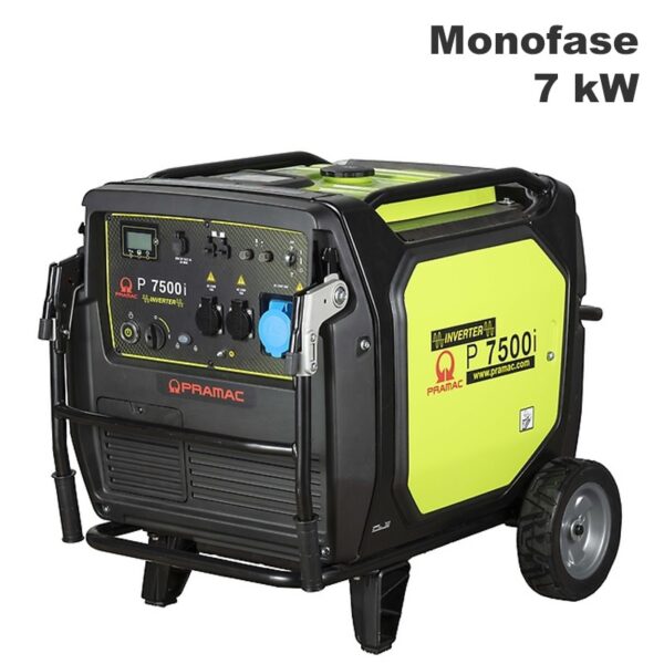 GeneratoredicorrenteportatileabenzinaPramacP7500iInverterMonofase7Kw