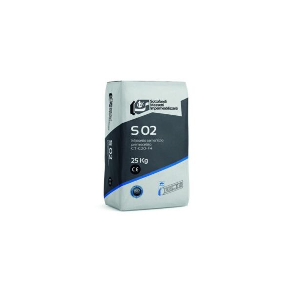 MassettocementizioPremierS02premiscelatoperinterniedesterni(Saccoda25Kg)