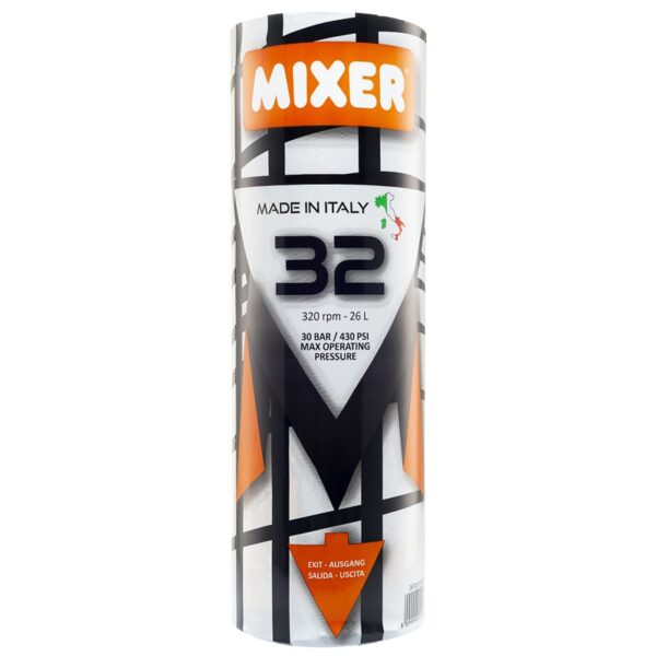 PolmoneMixer32drittoperintonacicongranulometriafinoa3mm,portata28/30l/min