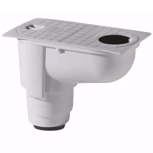 PozzettoecopluvialeDakota235x125x220grigioperdeflussoverticaleacqua